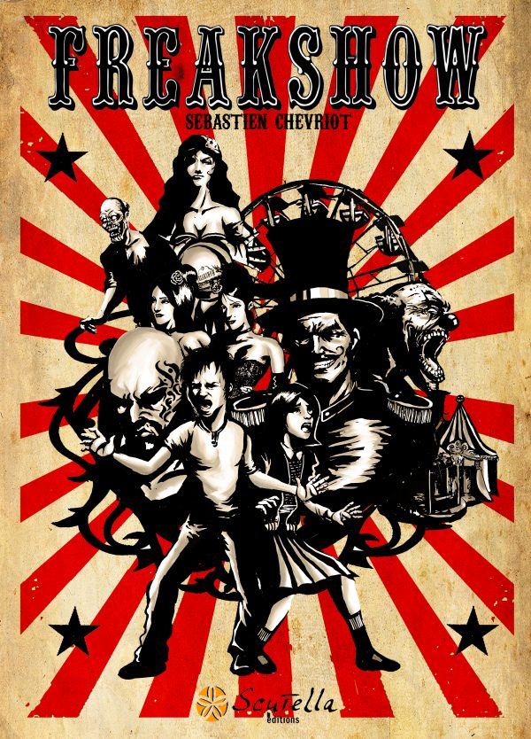 Couverture pour Freakshow de Sébastien Chevriot