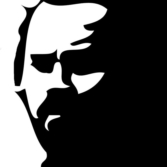 Autoportrait en noir et blanc de Jérémy Bouquin